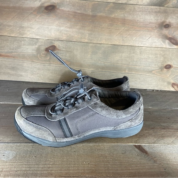Dansko Helen women size 37 shoes gray comfort walking sneakers - Picture 1 of 9